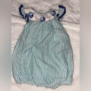 Smocked girls outfit